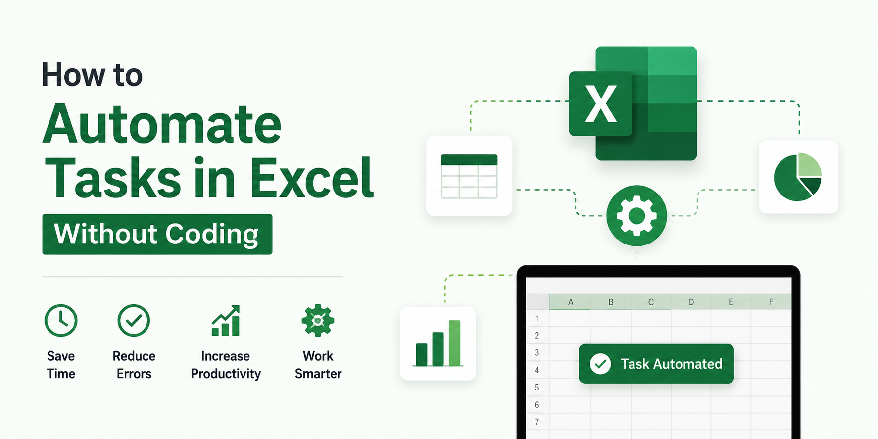 How to Automate Tasks in Excel Without Coding